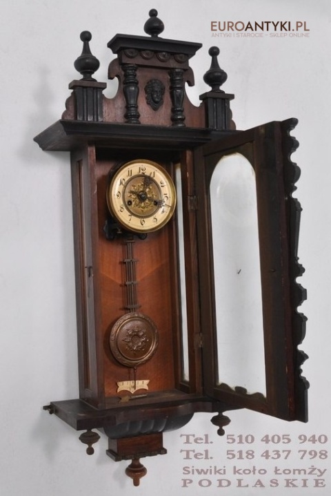 STARY ZEGAR SKRZYNIOWY JUNGHANS Hamburg sygn. x