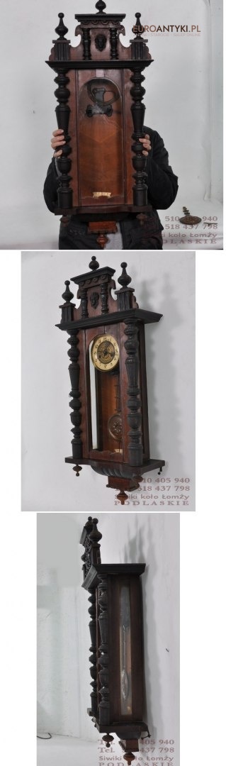 STARY ZEGAR SKRZYNIOWY JUNGHANS Hamburg sygn. x