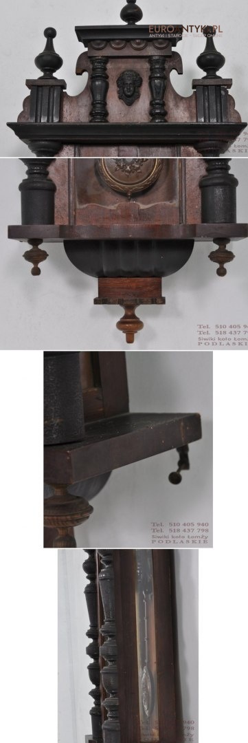 STARY ZEGAR SKRZYNIOWY JUNGHANS Hamburg sygn. x