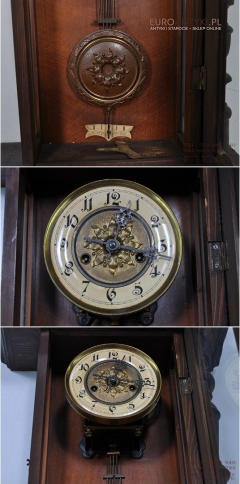 STARY ZEGAR SKRZYNIOWY JUNGHANS Hamburg sygn. x