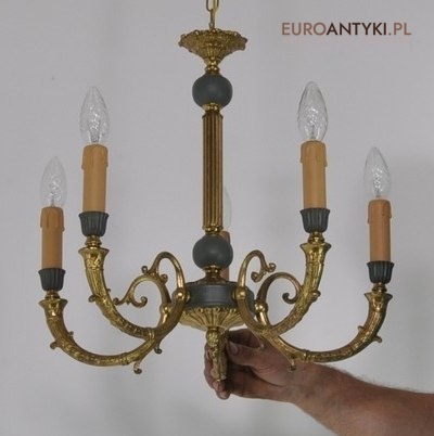 STARY ZYRANDOL W ANGIELSKIM STYLU EMPIRE EMPIR