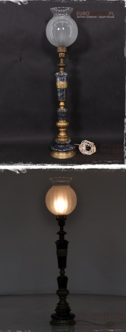 ANTYK DUZA STARA LAMPA GABINETOWA EMPIRE EMPIR XXL