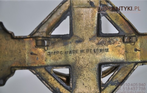ANTYK DUZY STARY KRZYZYK KRZYZ Z LAT 1900 SECESJA