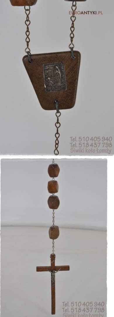 ANTYK POTEZNY DREWNIANY ROZANIEC 170 CM WYSOKI XL