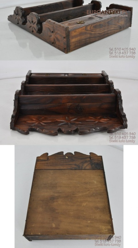 ANTYK STARA SZAFECZKA SZAFKA WISZACA Z SZUFLADAMI