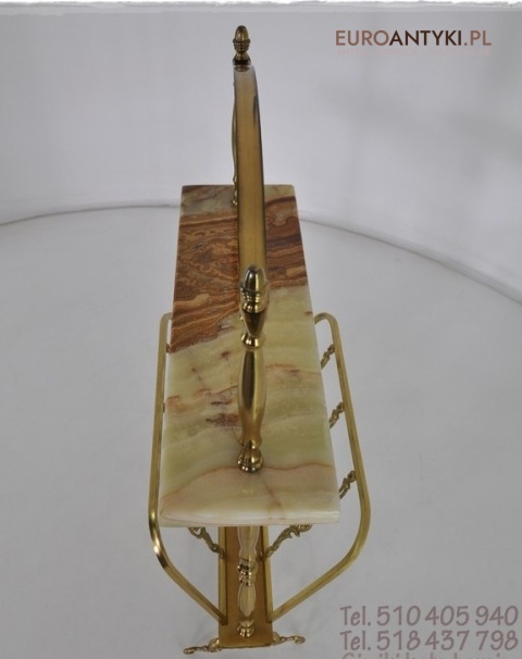 ANTYK STARY GAZETNIK STOJAK NA GAZETY ONYKS ONYX