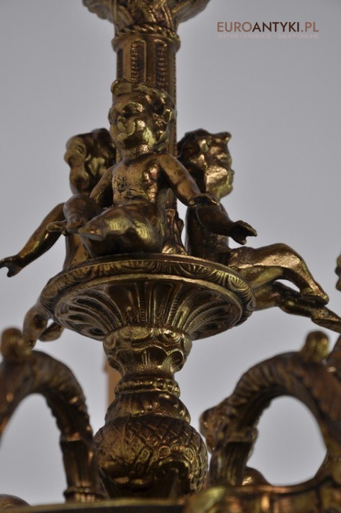 Zabytkowy żyrandol do pałacu zamku antyk do dworu barok rokoko