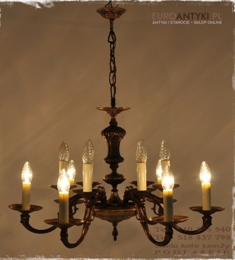 GABINETOWY ZYRANDOL EMPIRE EMPIR STYL ANGIELSKI XL