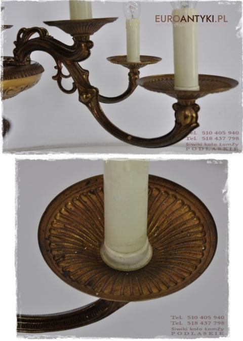 GABINETOWY ZYRANDOL EMPIRE EMPIR STYL ANGIELSKI XL