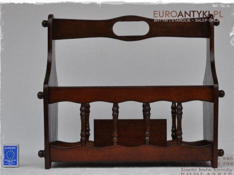 GAZETNIK GAZECIAK STOJACZEK STOJAK NA GAZETY STARY