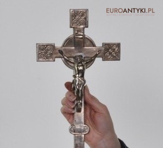 KRZYZ KRZYZYK Z metalu JEZUS CHRYSTUS