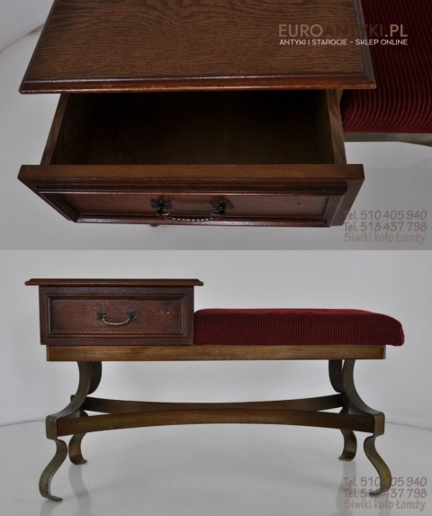 SIEDZISKO KRZESLO LAWA DO GANKU GANKA HOLU ANTYK