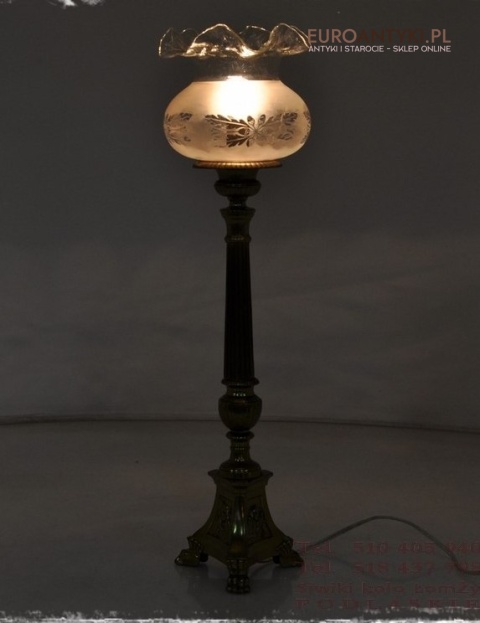 STARA LAMPA LAMPKA Z MOTYWEM JEZUSA JEZUS MARYIA