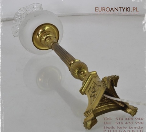 STARA LAMPA LAMPKA Z MOTYWEM JEZUSA JEZUS MARYIA