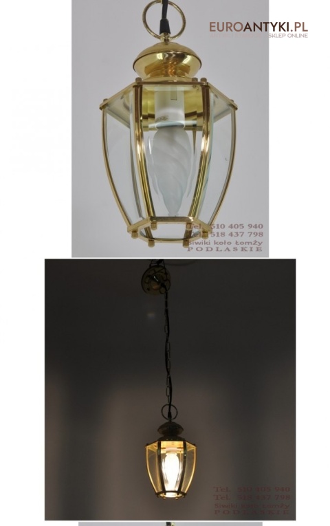 STARA LAMPKA LAMPA SUFITOWA SZLIFOWANE SZKLO