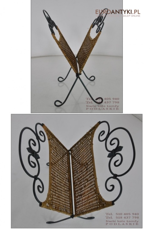 STARY GAZETNIK STOJACZEK STOJAK NA GAZETY GAZECIAK