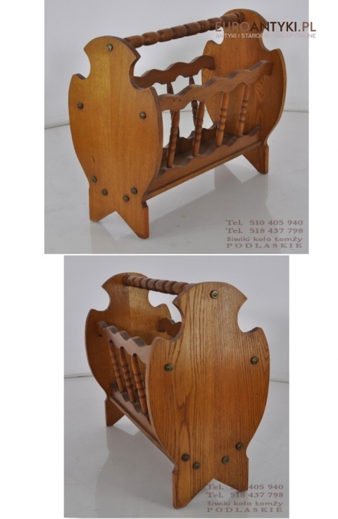 STARY GAZETNIK STOJAK NA GAZETY GAZETOWNIK GOSPODA