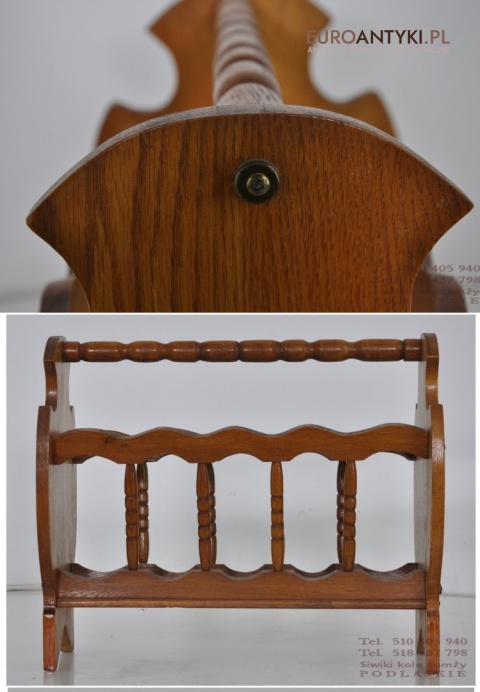 STARY GAZETNIK STOJAK NA GAZETY GAZETOWNIK GOSPODA