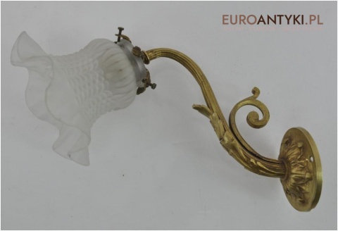 STARY KINKIET SECESYJNY LAMPKA SECESJA LAMPKA