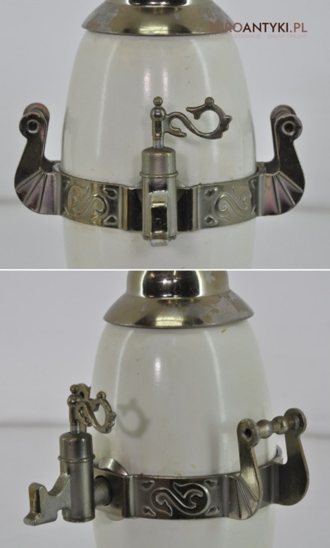 STARY RETRO SYFON jak samowar nietypowy emalia