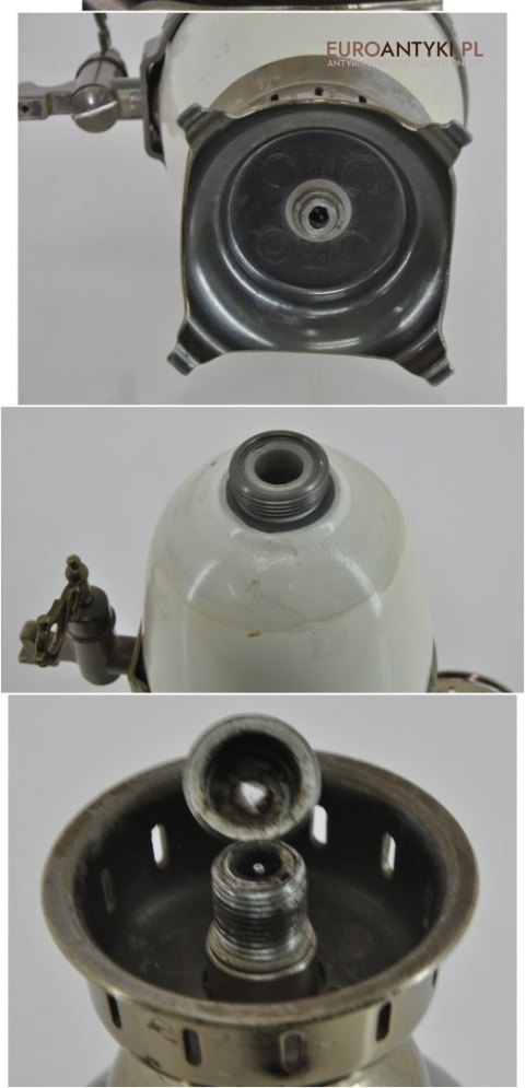 STARY RETRO SYFON jak samowar nietypowy emalia