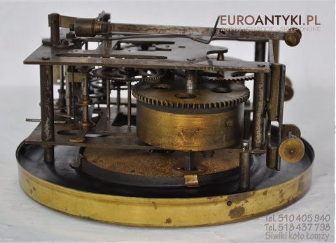 STARY SPRAWNY ZEGAR WISZACY NA SCIANE SCIENNY