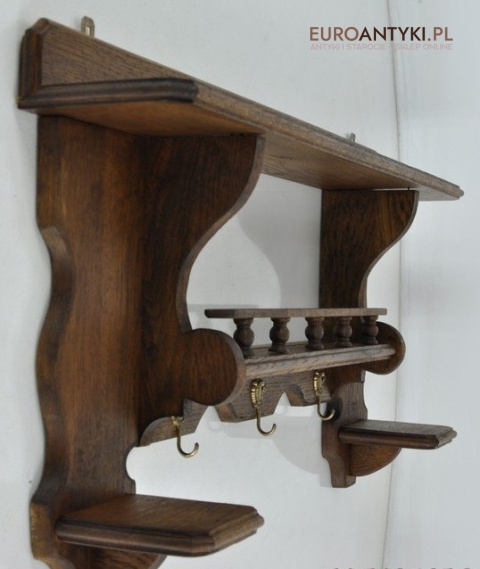 STARY WIESZAK POLKA POLECZKA DO LAZIENKI KUCHNI XL