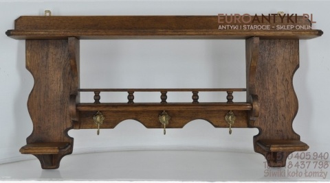 STARY WIESZAK POLKA POLECZKA DO LAZIENKI KUCHNI XL