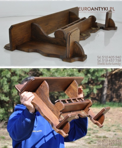 STARY WIESZAK POLKA POLECZKA DO LAZIENKI KUCHNI XL