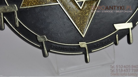 STARY ZYDOWSKI ZEGAR ZEGAREK JUDAICA JUDE CLOCK