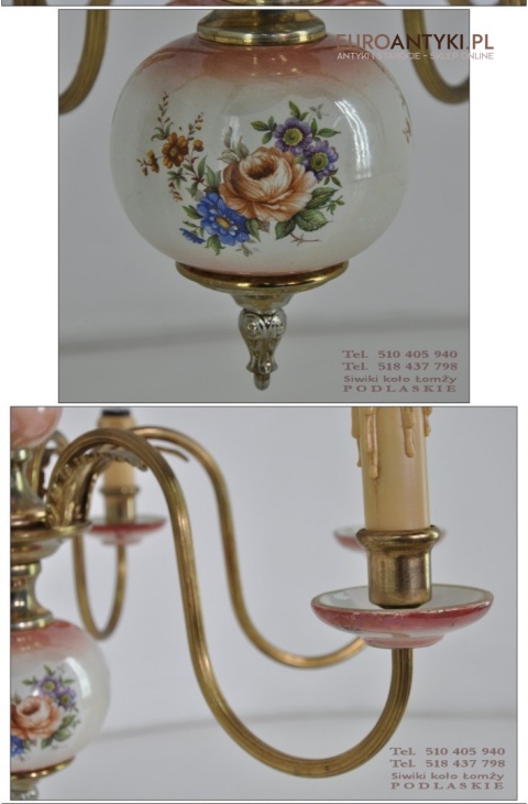 STARY ZYRANDOL PROWANSALSKI LAMPA PROWANSALSKA XL