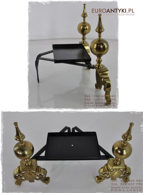 ANTYK ART NOUVEAU STOJAK WKLAD NA DREWNO SECESYJNY