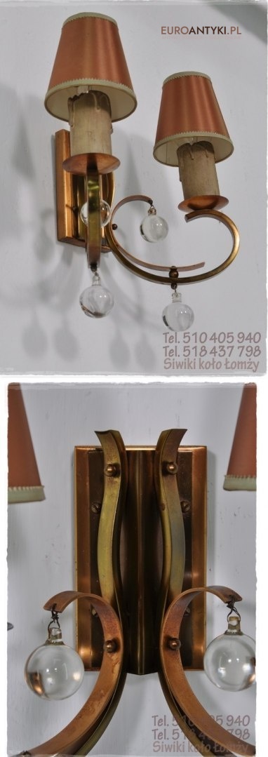 ANTYK STARY KINKIET LAMPKA LAMPA NA SCIANE SCIENNA