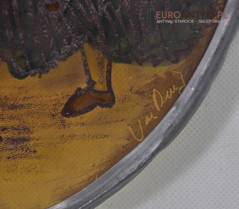 ANTYK STARY WITRAZ VINTAGE MATKA MAMA Z DZIECMI