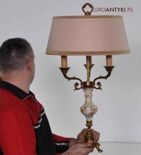 DUZA STARA LAMPA EMPIRE EMPIR WIKTORIANSKA ANTYK