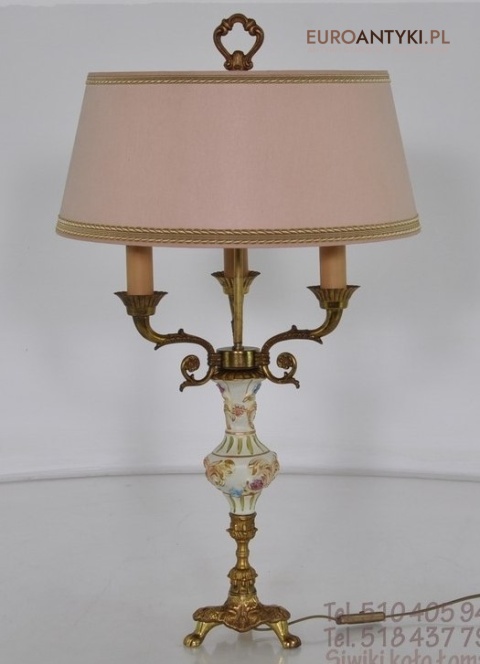 DUZA STARA LAMPA EMPIRE EMPIR WIKTORIANSKA ANTYK