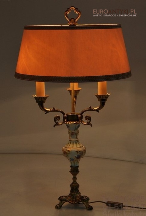 DUZA STARA LAMPA EMPIRE EMPIR WIKTORIANSKA ANTYK
