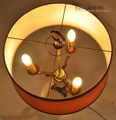 DUZA STARA LAMPA EMPIRE EMPIR WIKTORIANSKA ANTYK