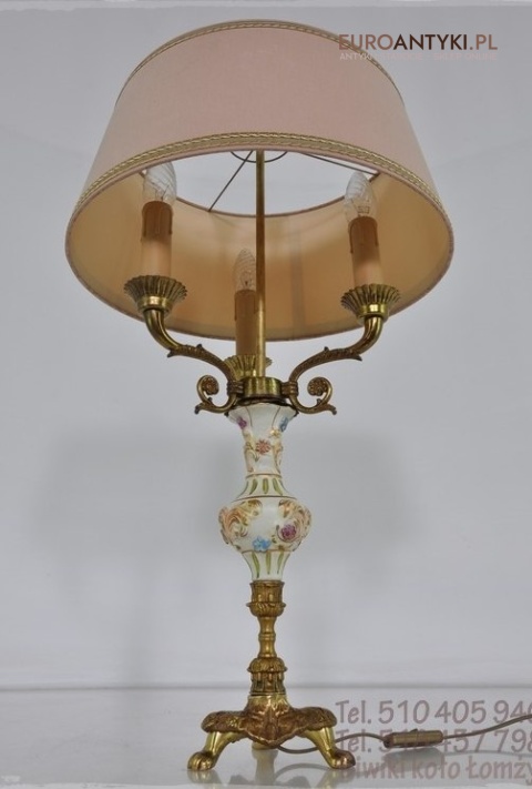 DUZA STARA LAMPA EMPIRE EMPIR WIKTORIANSKA ANTYK