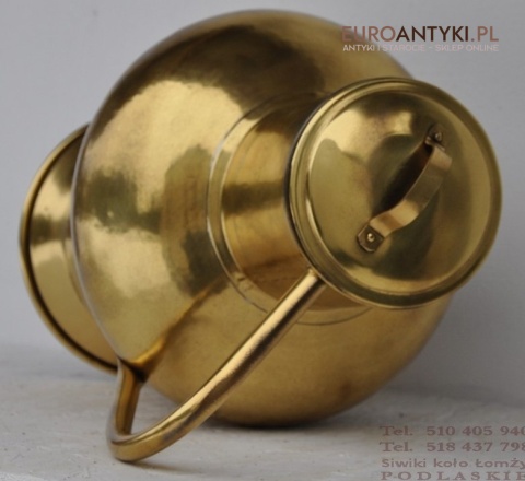 DUZE MOSIEZNE NACZYNIE BANIAK DZBAN Z POKRYWKA XXL