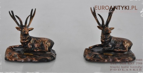 JELEN JELONEK ODLEW FIGURKA DLA MYSLIWEGO LOWCZEGO