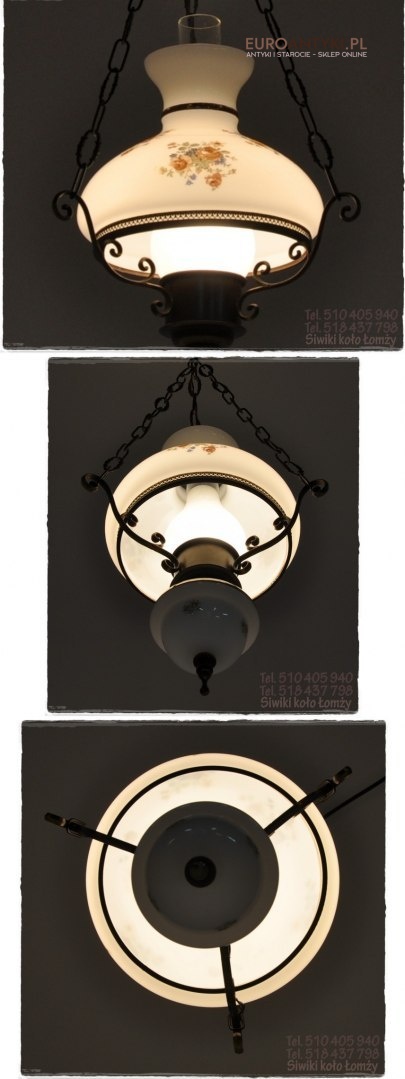LAMPKA LAMPA SUFITOWA PROWANSALSKA WYJATKOWO LADNA