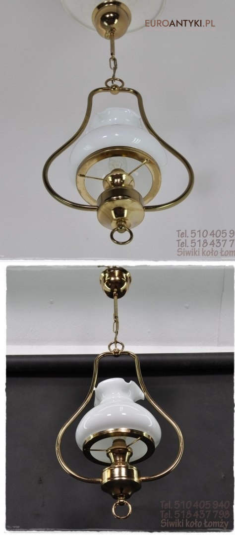 MALUTKA MALA KLASYCZNA LAMPKA LAMPA DO GANKU LAMPY