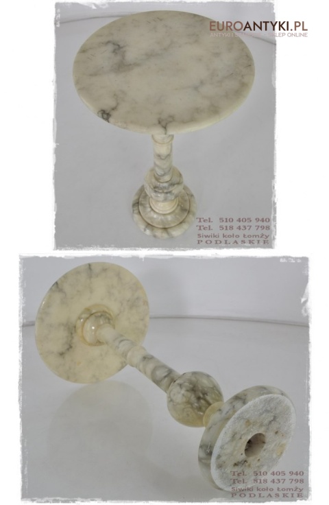 MARMUROWY STOJAK STOJACZEK KWIETNIK PIEDESTAL