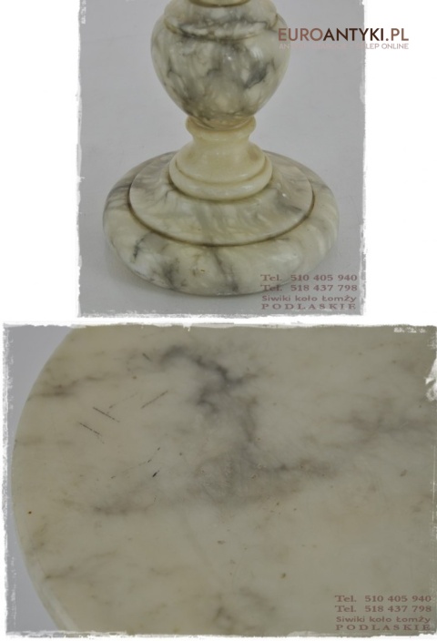 MARMUROWY STOJAK STOJACZEK KWIETNIK PIEDESTAL