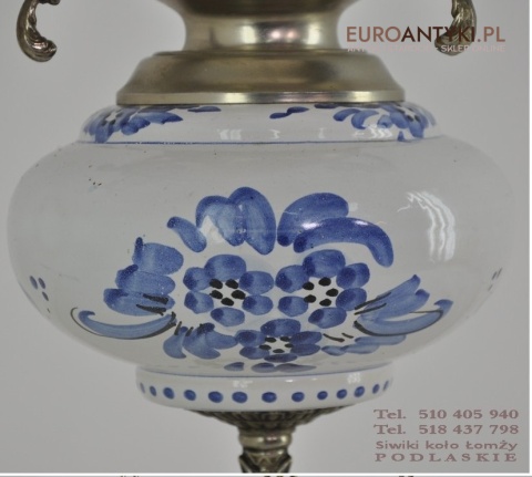 SREBRNA LAMPA ZYRANDOL DO KUCHNI GANKA GANKU HOLU vnv