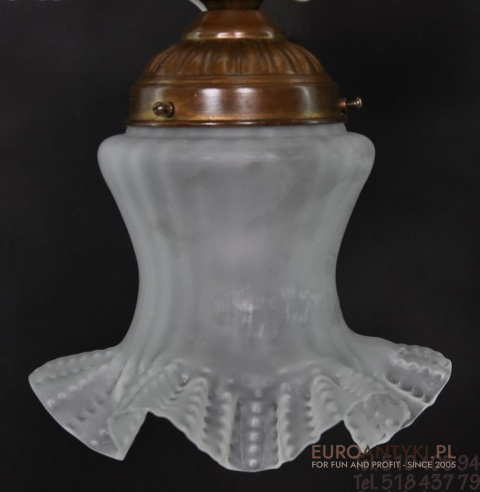 STARA LAMPA SECESYJNA JUGENDSTIL ART NOUVEAU ANTYK