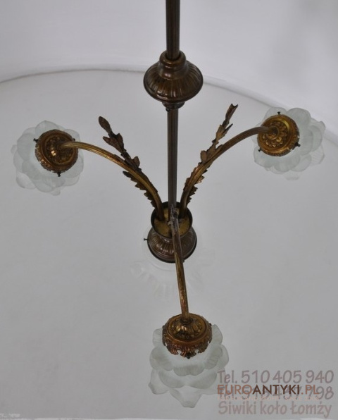 STARA LAMPA SECESYJNA JUGENDSTIL ART NOUVEAU ANTYK