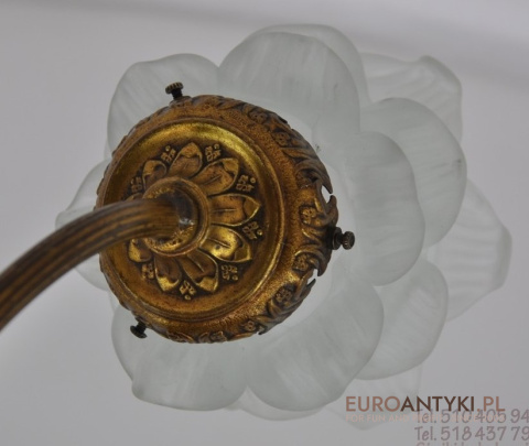 STARA LAMPA SECESYJNA JUGENDSTIL ART NOUVEAU ANTYK