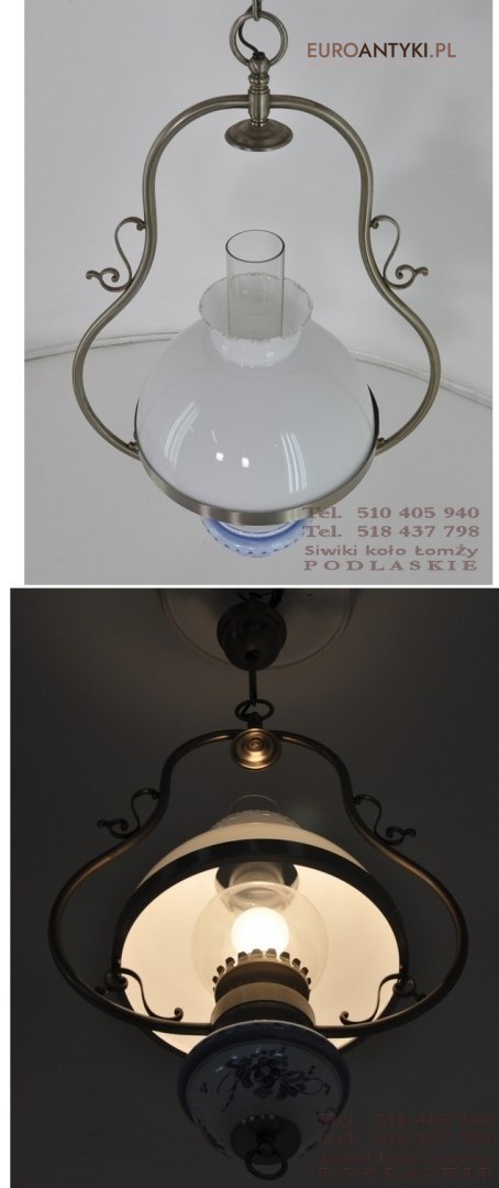 STARA LAMPA ZYRANDOL DO KUCHNI GANKA GANKU HOLU